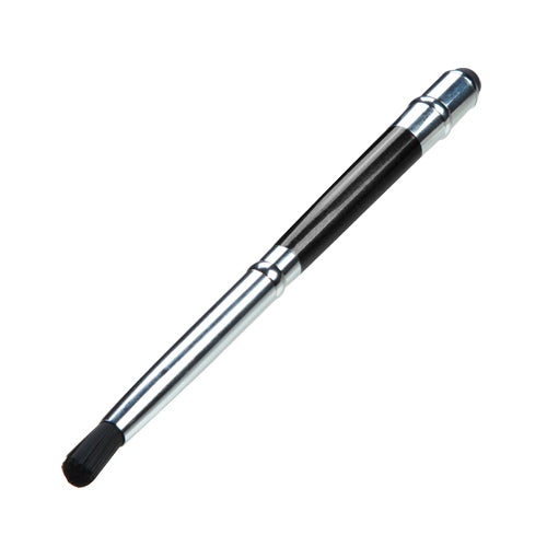 GSA STYLUS PEN BLK/SLVR W/BRUSH