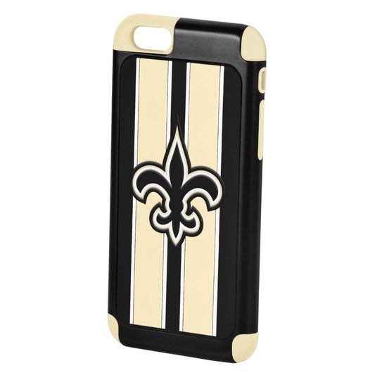 FOCO NFL New Orleans Saints Stripe Series Hybrid Case For iPhone 6 & 6s (4.7")
