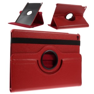 GSA 360 degree Rotating Stand Case For IPAD AIR 2, A1566, A1567, RED