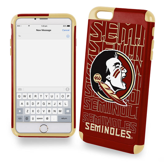 FOCO Florida State Seminoles Hybrid For iPhone 6 Plus, 6S Plus 5.5"