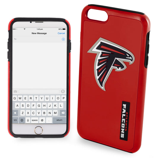 FOCO NFL Licensed NFL Atlanta Falcons Dual Hybrid Case For iPhone 6 & 6s (4.7")