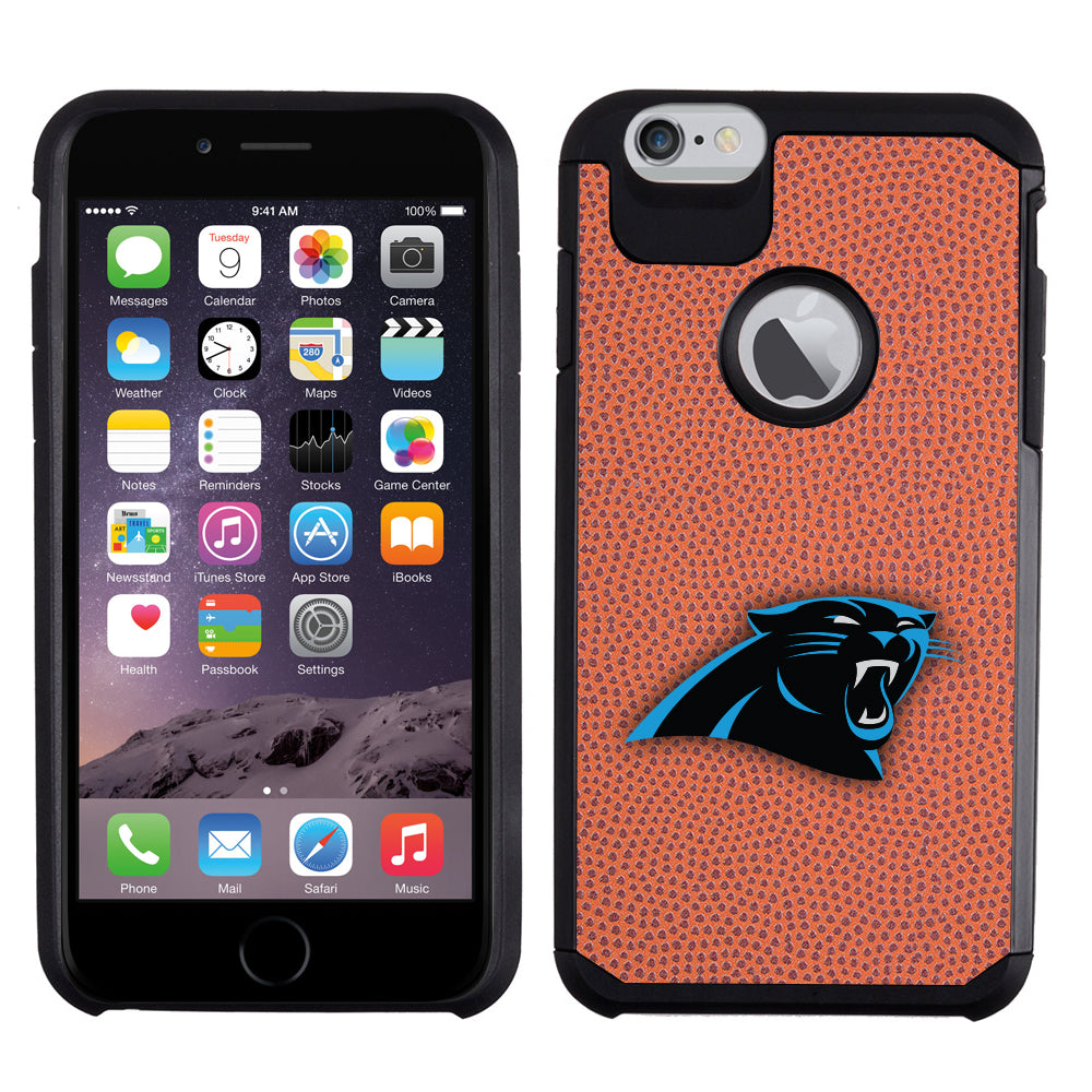 GW NFL Carolina Panthers Textured Case for iPhone 6 Plus, 6s Plus (5.5")