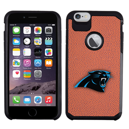 GW NFL Carolina Panthers Textured Case for iPhone 6 Plus, 6s Plus (5.5")