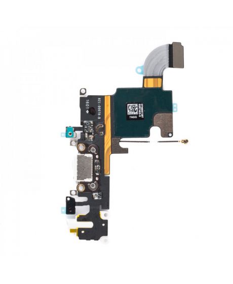 GSA Charging Port & Headphone Jack Flex Cable For iPhone 6S  White