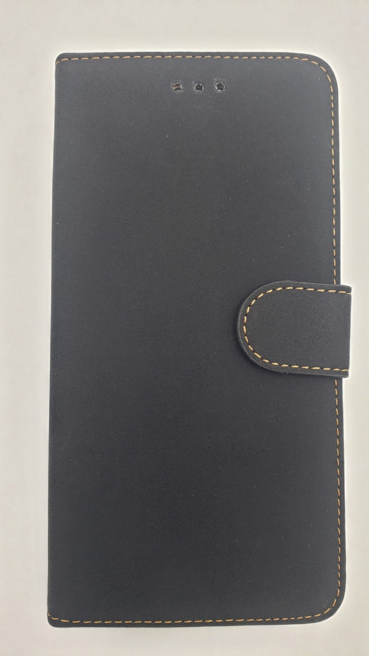 GSA Flip Leather Wallet Case For iPhone 6 Plus/6s Plus - Black