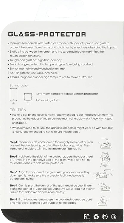 GSA Tempered Glass For Samsung Galaxy S7 Active - Clear - QTY 2