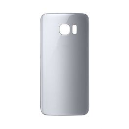 GSA Glass Battery Cover for Samsung Galaxy S7 Edge - Silver