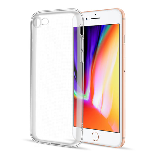 GSA Slim Candy Skin Case For iPhone SE (2022-20), 8 & 7 - Clear