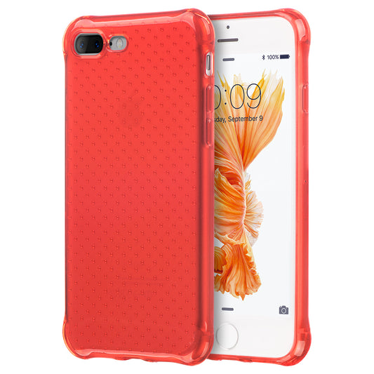 GSA Crystal Atom Candy Case For iPhone 8 Plus/7 Plus - Red