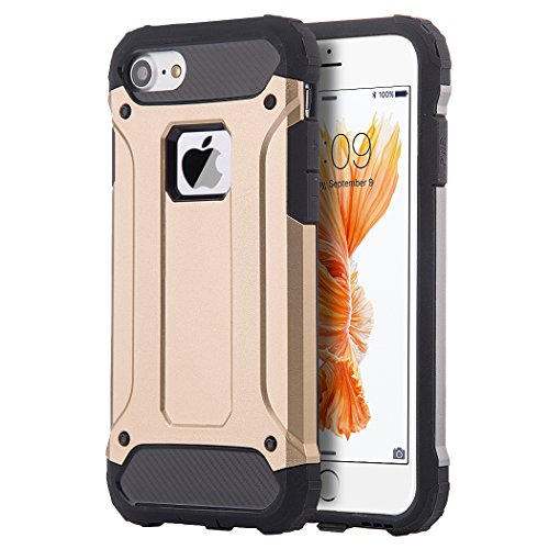GSA Performance Hybrid Case For iPhone SE (2022-20), 8 & 7 - Gold