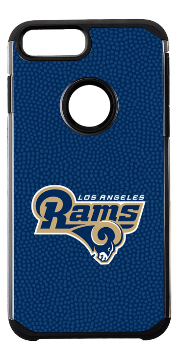 PBG NFL Los Angeles Rams Pebble Grain Case for iPhone SE (2022-20), 8, 7, 6 & 6s
