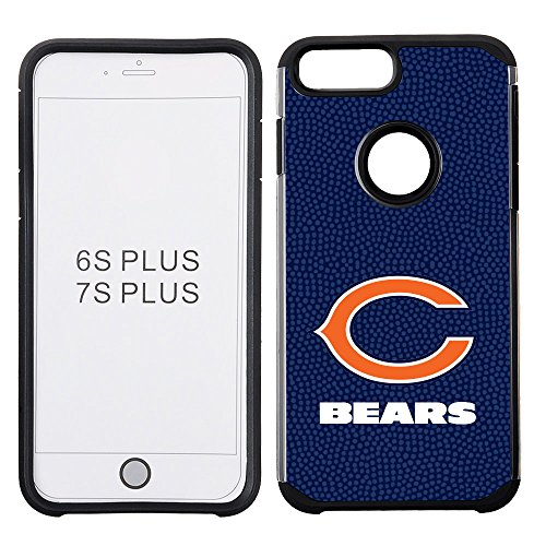 PBG Chicago Bears Pebble Grain Case For iPhone 8 Plus, 7 Plus & 6S Plus (5.5")