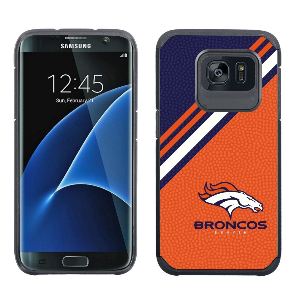 GameWear NFL Denver Broncos Diagonal Stripe Case for Samsung Galaxy S7 Edge
