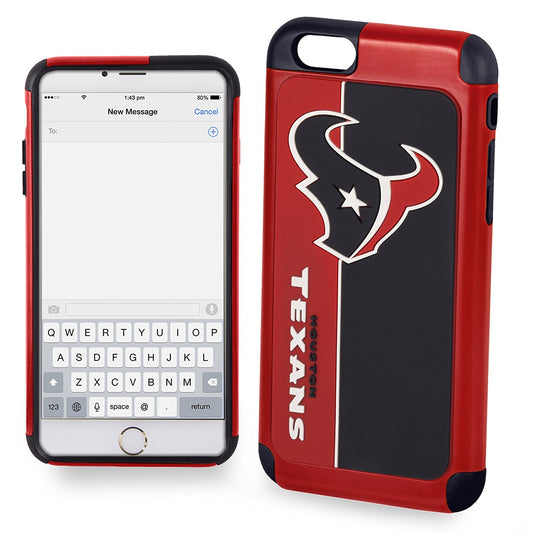 FOCO NFL Houston Texans Hybrid BOLD Case for iPhone 6, 6S (4.7")