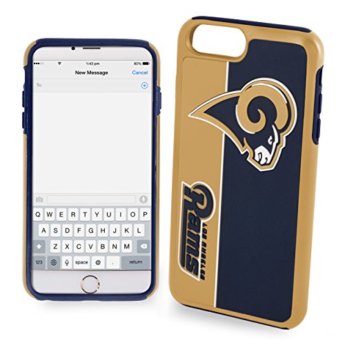FOCO NFL Los Angeles Rams Bold Case for iPhone SE (22, 20), 8, 7, 6 & 6s (4.7")