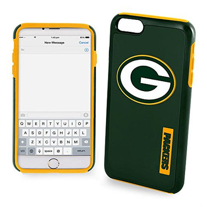 FOCO NFL Green Bay Packers Hybrid Case for iPhone 8+, 7+, 6S+, 6+ (5.5")