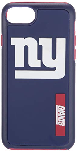 FOCO NFL New York Giants Dual Hybrid Case for iPhone SE (2022-20), 8 & 7 (4.7")
