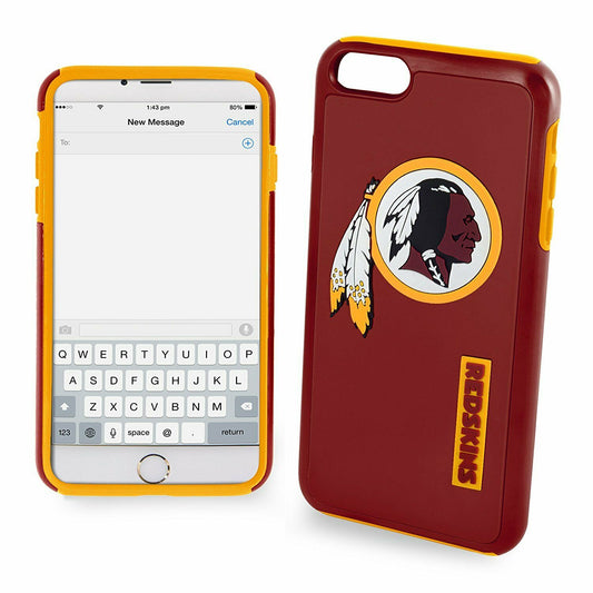 FOCO NFL Licensed Washington Redskins CASE for iPhone SE (2022-20), 8, 7, 6s