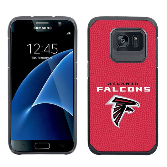 GameWear NFL Atlanta Falcons Pebble Grain Hybrid Case For Samsung Galaxy S7
