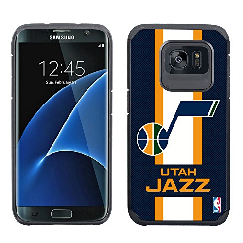 HOOT NBA Licensed Utah Jazz Textured Case for Samsung Galaxy S7 Edge