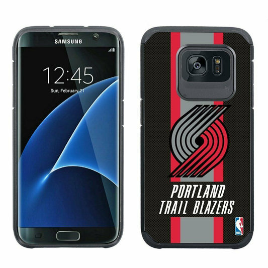 HOOT NBA Licensed Portland Trail Blazers Texture Case For Samsung Galaxy S7 Edge