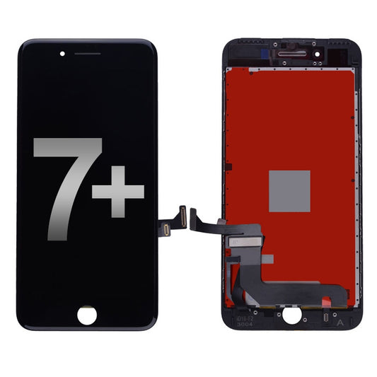 GSA LCD Display Touch Digitizer Panel and Frame for iPhone 7 Plus (5.5") - Black