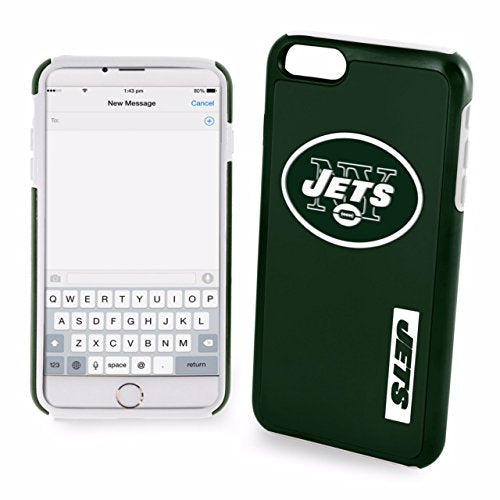 FOCO NFL New York Jets Hybrid Case for iPhone SE (2022-20) 8, 7, 6 & 6s (4.7")