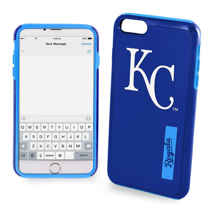 FOCO MLB Kansas City Royals Hybrid for iPhone SE (2022-20), 8, 7, 6 & 6S (4.7")