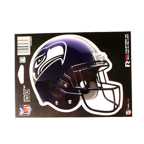 RICO NFL Officially Licensed Seattle Seahawks Die-Cut 6" Helmet Window Decal