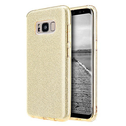 GSA Glitter Candy Skin Case For Samsung Galaxy S8 - Gold