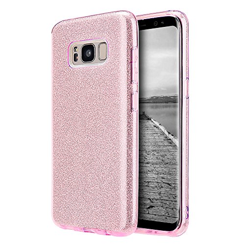 GSA Slim Glitter Candy Case For Samsung Galaxy S8 - Pink