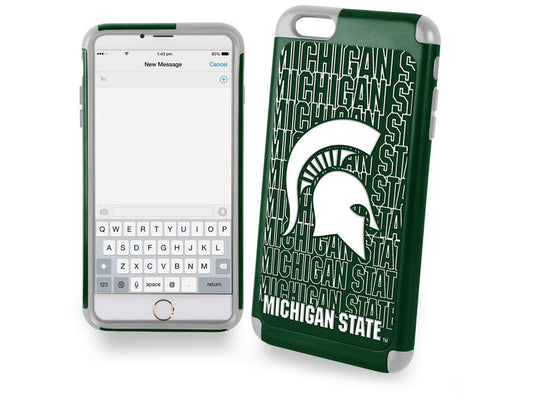 FOCO Michigan State Spartans Hybrid Cover For iPhone 6S+, 6+ (5.5")