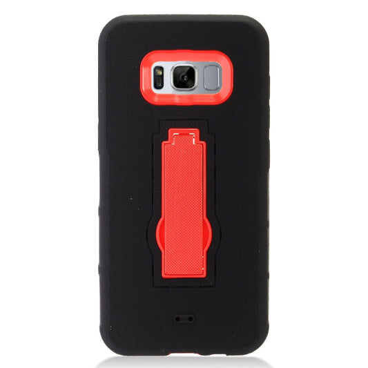 GSA Armor Hybrid Kickstand For Samsung Galaxy S8 Plus - Black/Red