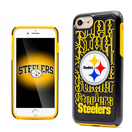 FOCO NFL Pittsburgh Steelers Repeat for iPhone SE (2020), (22), 8, 7,6, 6S (4.7")