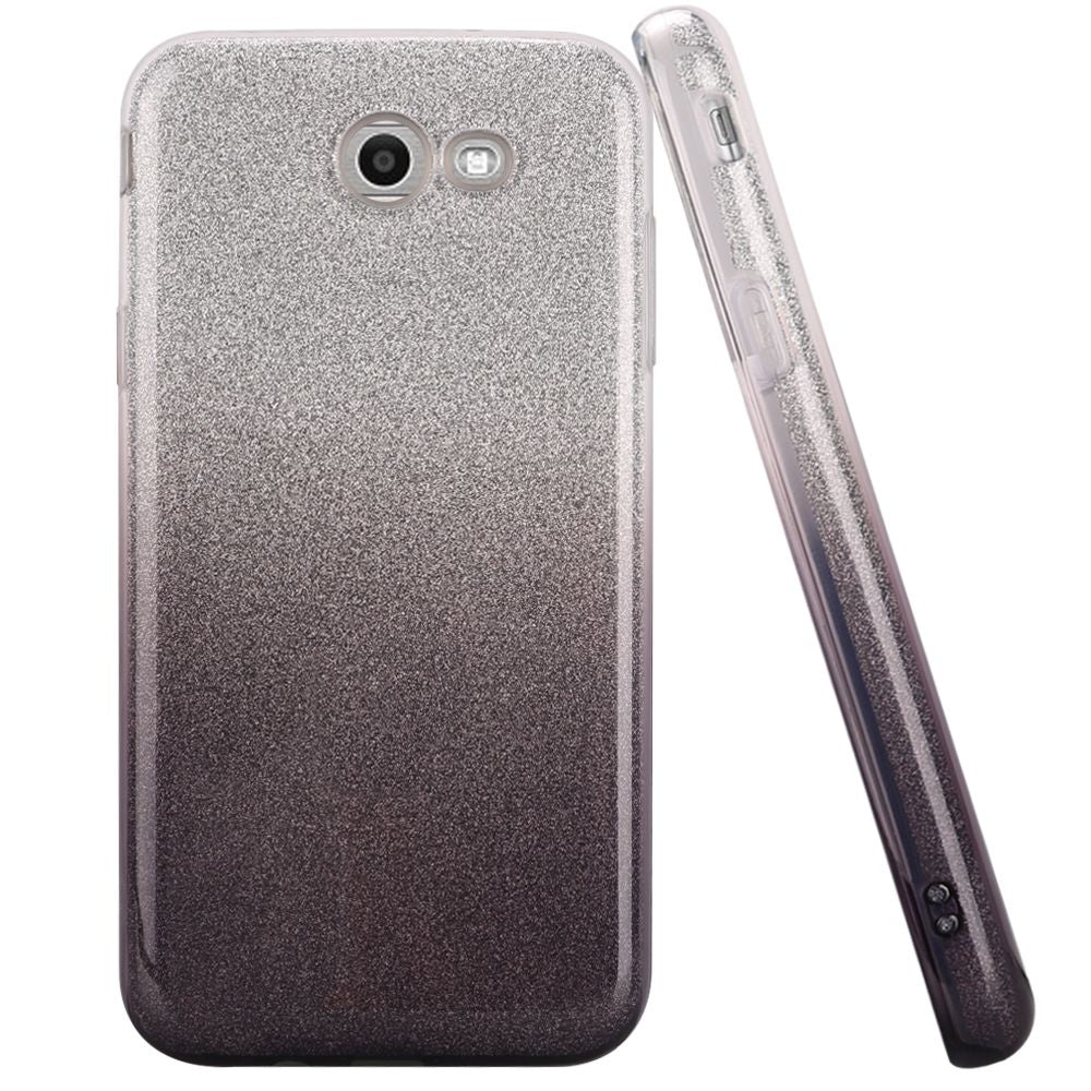 GSA Gradient Glitter Candy Case For Samsung Galaxy J3 (2017) & J327  Smoke