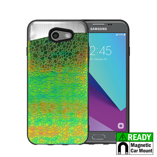 GSA Case Neon Candy Case For Samsung Galaxy J3 (2017), J327 Green