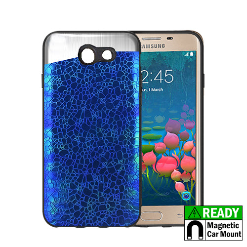 GSA Blade Candy Case For Samsung Galaxy J7 (2016/2017)/J727 Neon Blue