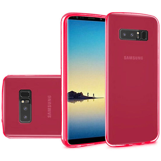 GSA Slim Candy Case For Samsung Galaxy Note 8 - Red