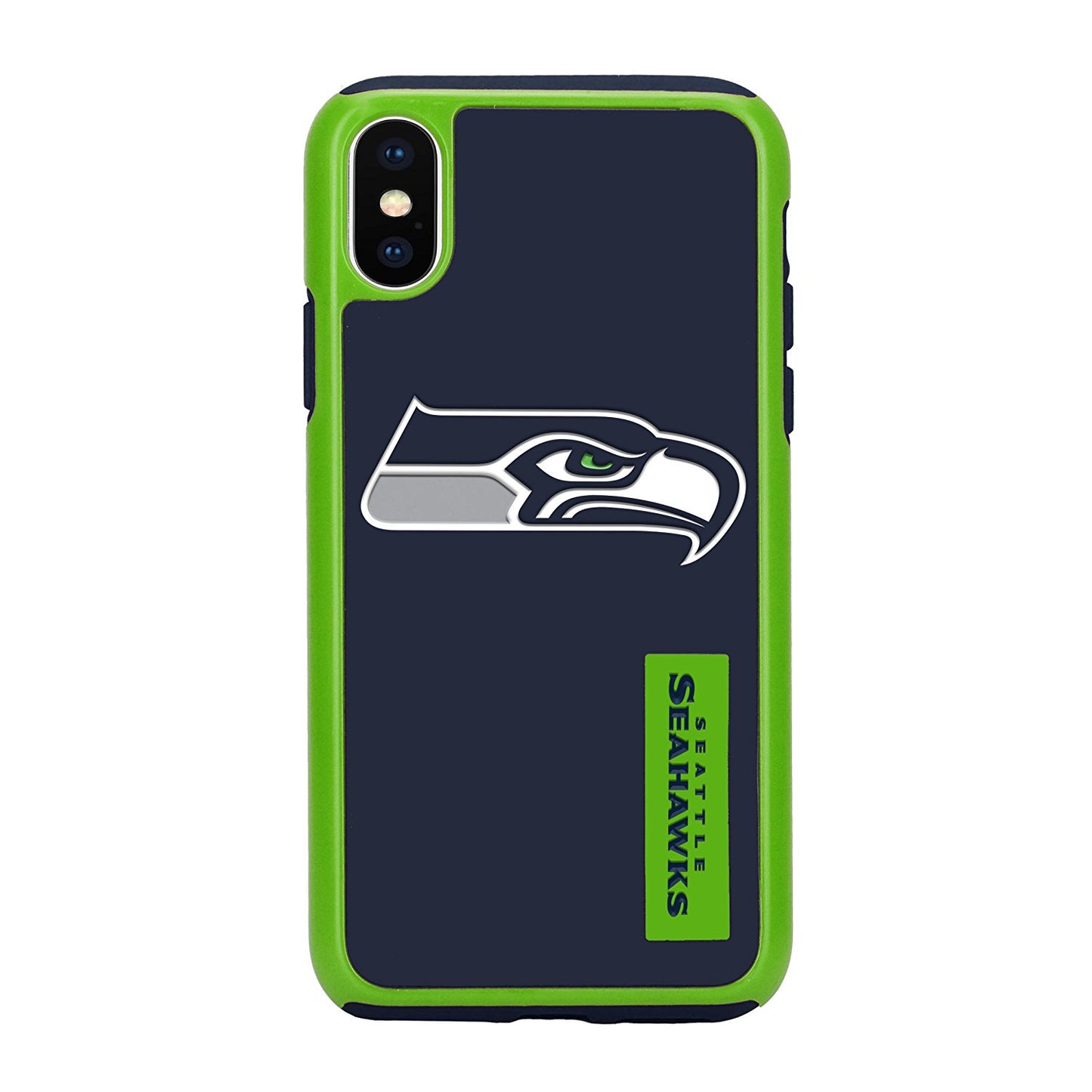 FOCO NFL Seattle Seahawks Dual Hybrid Case for iPhone X & XS (5.8")