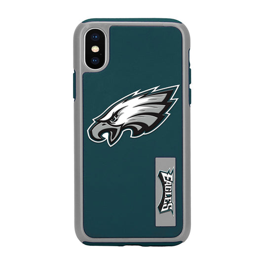 FOCO NFL Philadelphia Eagles Dual Hybrid Case for iPhone X & XS (5.8")
