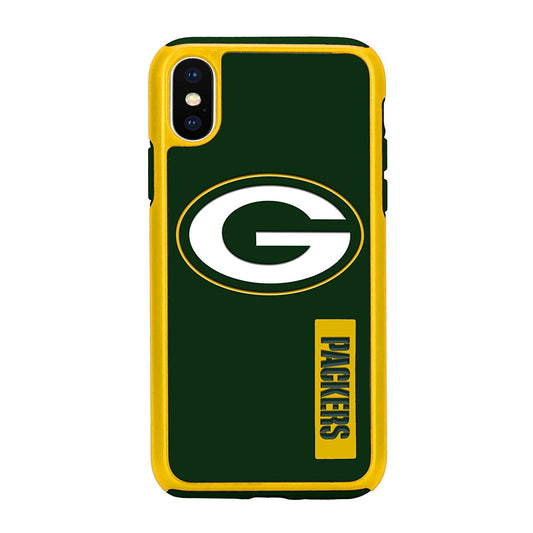 FOCO NFL Green Bay Packers Dual Hybrid Case for iPhone X & XS (5.8")
