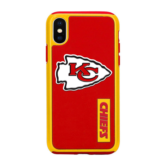 FOCO NFL Kansas City Chiefs Dual Hybrid Case for iPhone X & XS (5.8")