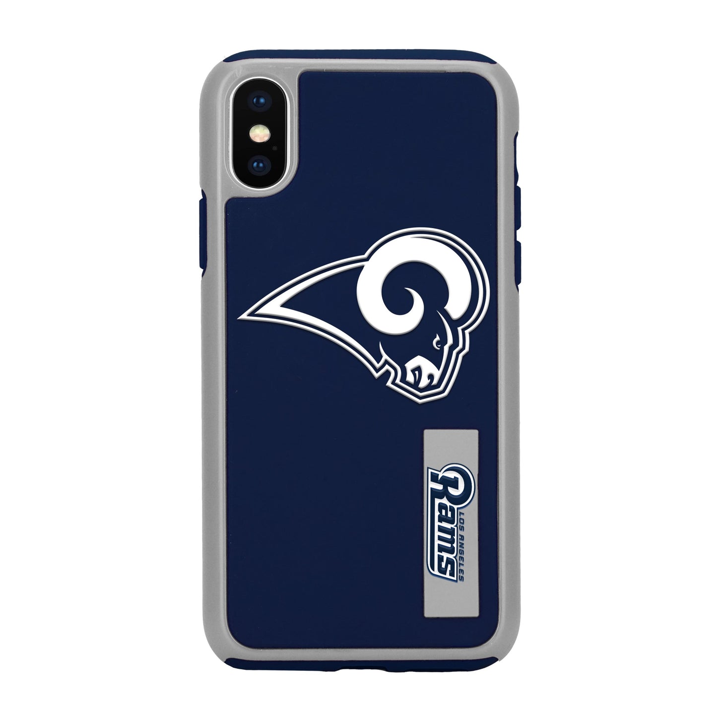 FOCO NFL Los Angeles Rams Dual Hybrid Case for iPhone X & XS (5.8")