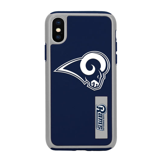 FOCO NFL Los Angeles Rams Dual Hybrid Case for iPhone X & XS (5.8")