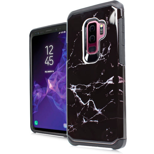 GSA Astronoot Image Marble Case for Samsung Galaxy S9 Plus - Black