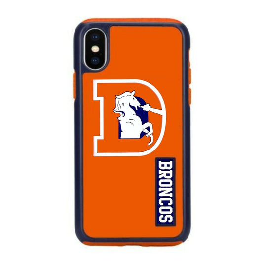 FOCO NFL Denver Broncos Retro Dual Hybrid Case for iPhone X & XS (5.8")