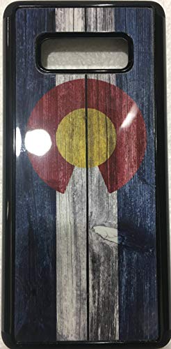 GSA Blue Wood Colorado Flag Case for the Samsung Galaxy Note 8 ONLY