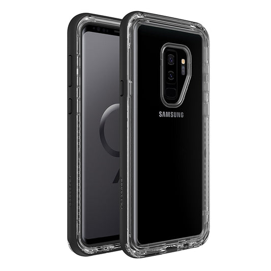 Lifeproof Next Series Hybrid Case for Samsung Galaxy S9+ Clear, Black