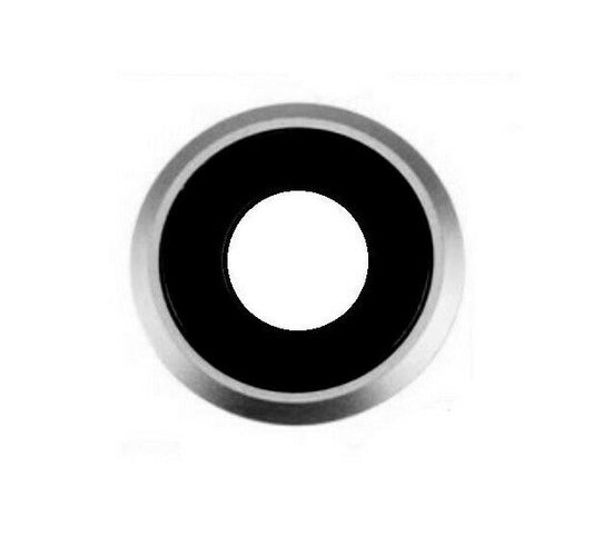 GSA Rear Camera Glass Lens for iPhone SE (2022-20), 8 & 7 (4.7") Silver White