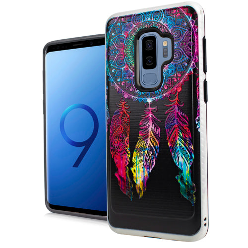 GSA Fused Image Dream Catcher Case for Samsung Galaxy S9 Plus - Multi Colored
